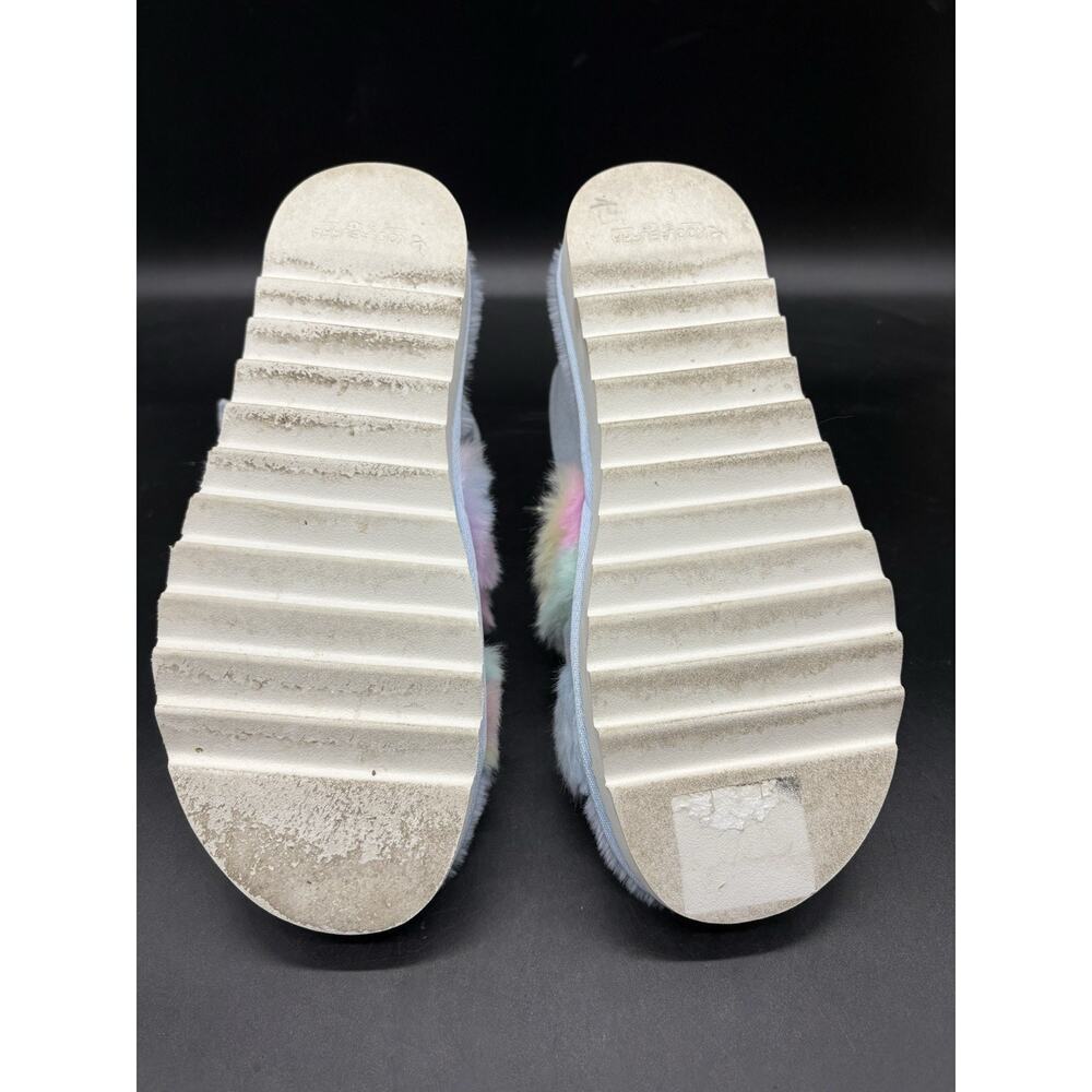 Koolaburra by UGG Adjustable Slide Sandals Fuzz'd Out Pastel Womens Size 8 - Picture 7 of 7